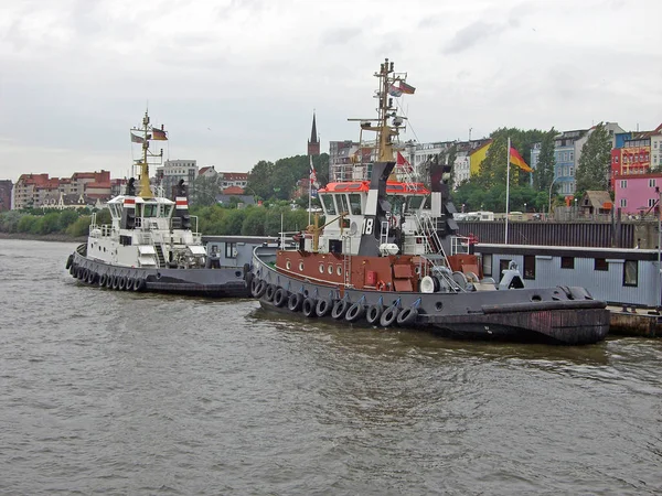 Hamburgs Hamn Tyskland — Stockfoto