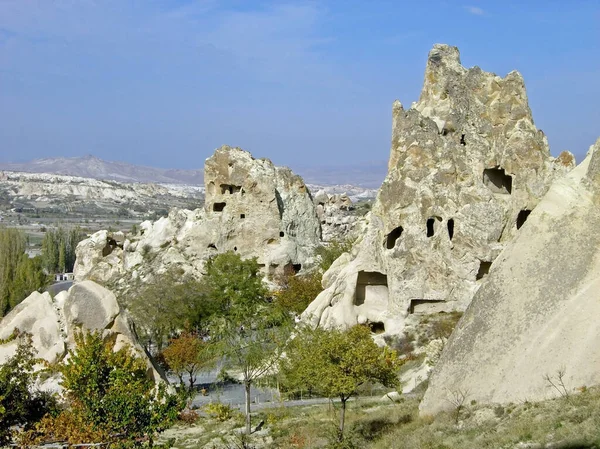 Underbar Stenbildning Cappadokien — Stockfoto