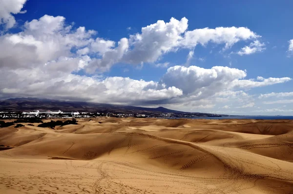 Sand Dune Maspalomas Gran Canaria — Stock Photo, Image