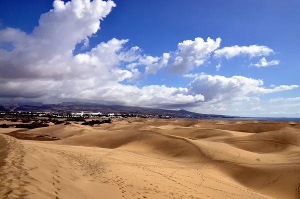 Sand Dune Maspalomas Gran Canaria — Stock Photo, Image