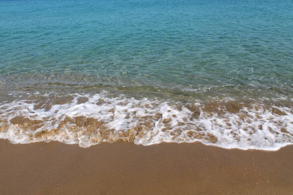 Praia Praia Oceano Férias Viajar Relaxamento Piscina Ondas — Fotografia de Stock