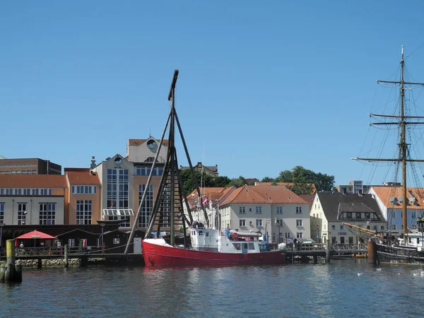 Porto Museu Flensburg — Fotografia de Stock