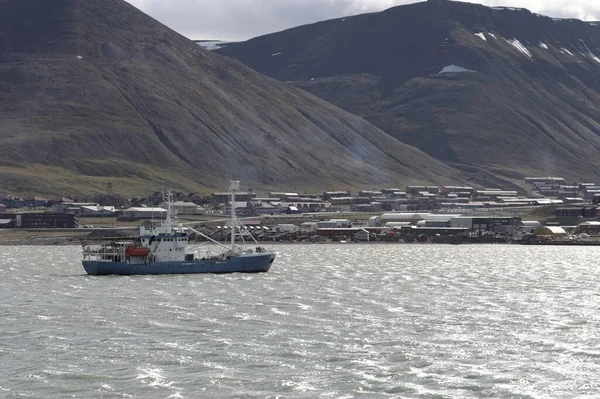 Spitsbergen Νησί Κατά Διάρκεια Ενός Ταξιδιού Μου — Φωτογραφία Αρχείου