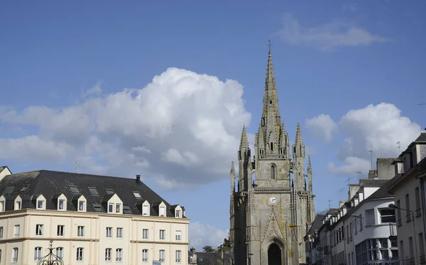 Igreja Hennebont Brittany — Fotografia de Stock