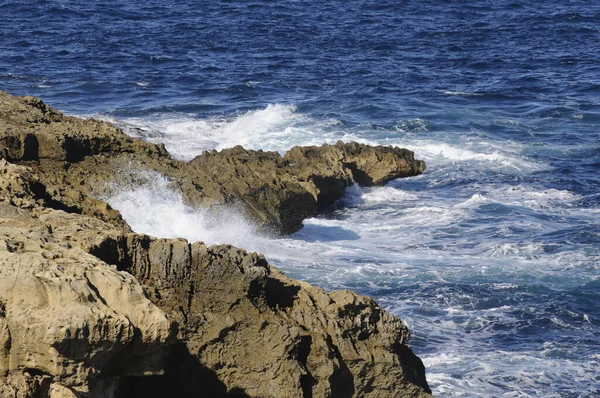 Вид Красивое Морское Побережье — стоковое фото
