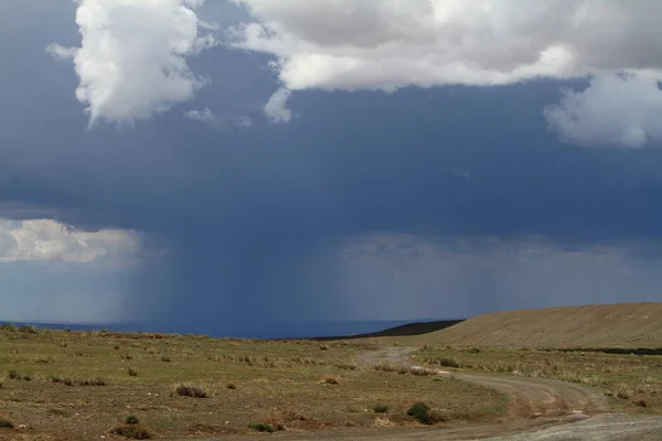 Období Dešťů Mongolsku — Stock fotografie