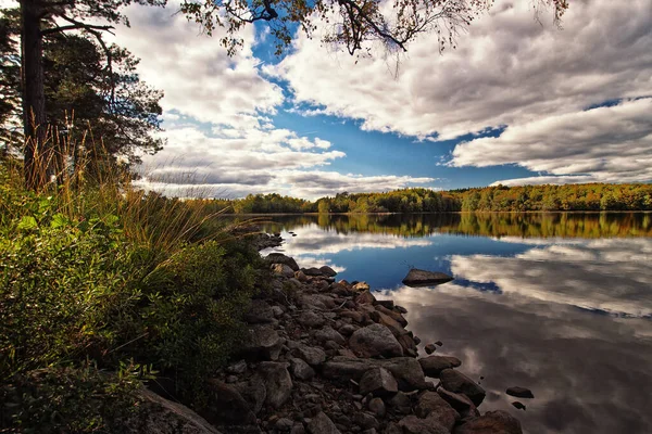 Landskapsutsikt Skandinavien Norra Europa — Stockfoto