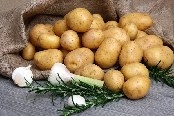 Картопля Розмарину Приготування Їжі — стокове фото