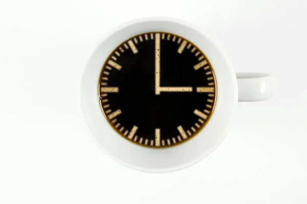 シンプルな時計の詳細を見る — ストック写真