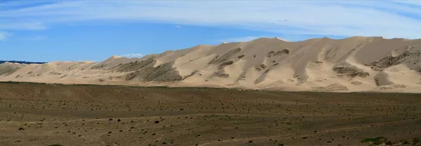 Dűnék Góbi Sivatagi Mongóliában — Stock Fotó