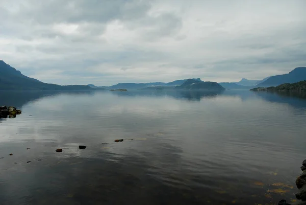 Vista Paesaggi Scandinavia — Foto Stock