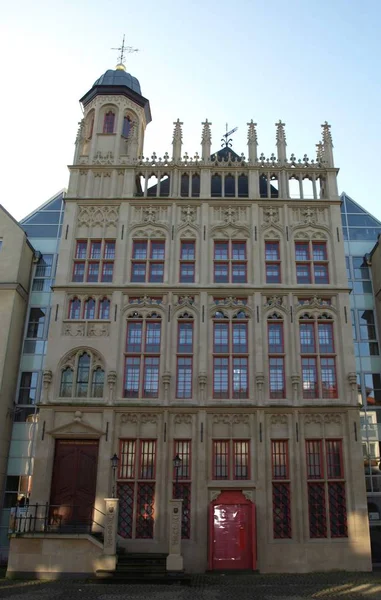 Fachada Histórica Prefeitura Wesel — Fotografia de Stock