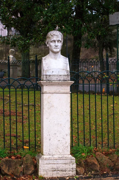 Half Length Sculpture Napoleon Villa Borghese Rome — Stock Photo, Image