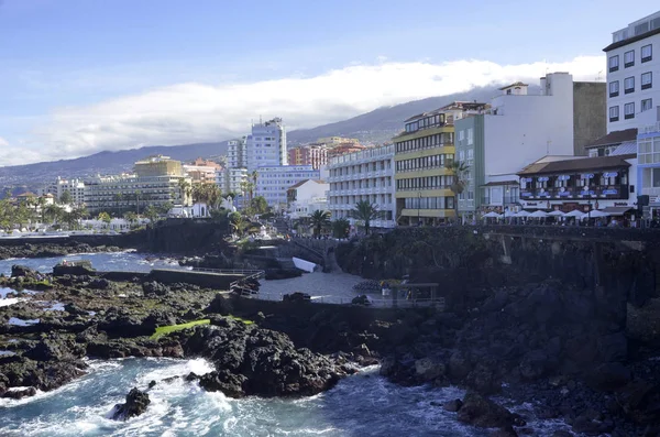 Playa San Telmo Puerto Cruz — Stockfoto