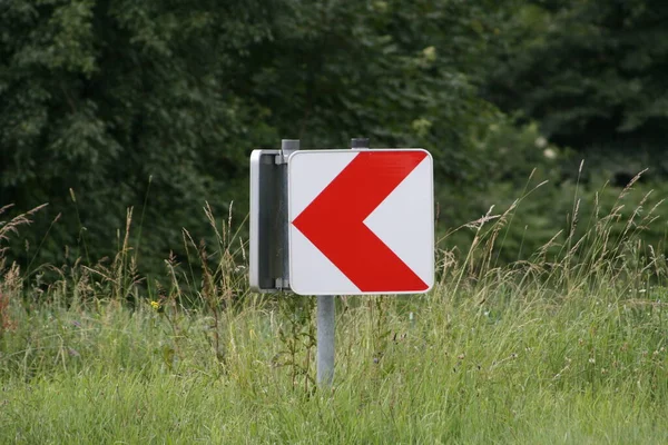 Close Weergave Van Verkeersbord — Stockfoto