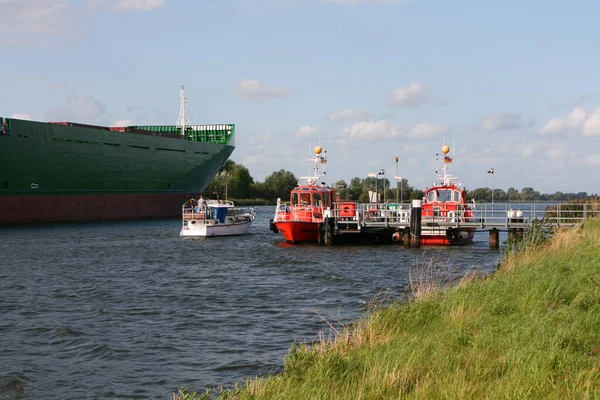 Estación Piloto Canal Kiel — Foto de Stock