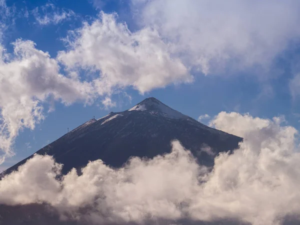 Mount Teide Tenerife Kanári Szigeteken Spanyolország — Stock Fotó