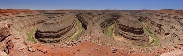 Gosenecks Κρατικό Πάρκο San Juan River — Φωτογραφία Αρχείου