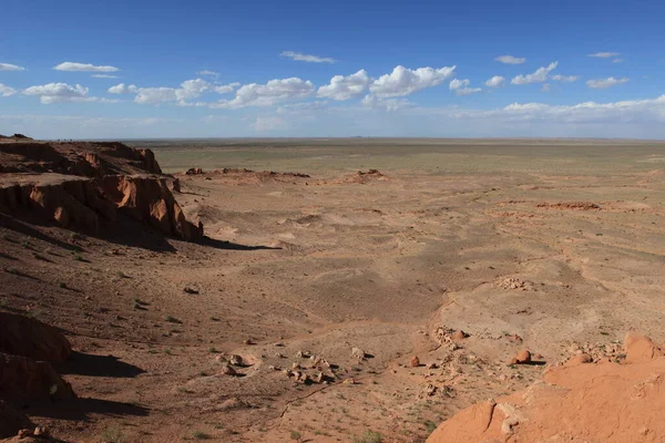 Vörös Sziklák Formációi Góbi Sivatag — Stock Fotó