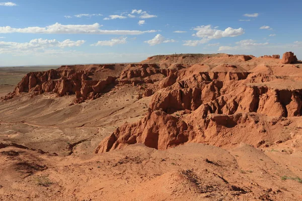 ゴビ砂漠の赤い岩が — ストック写真