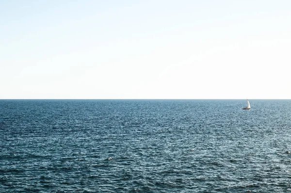 Textura Oceano Atlântico Espanhol Seascape Blue Color — Fotografia de Stock