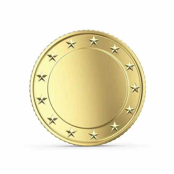 Médaille Vierge Rendu Isolé Avec Chemin Coupe — Photo