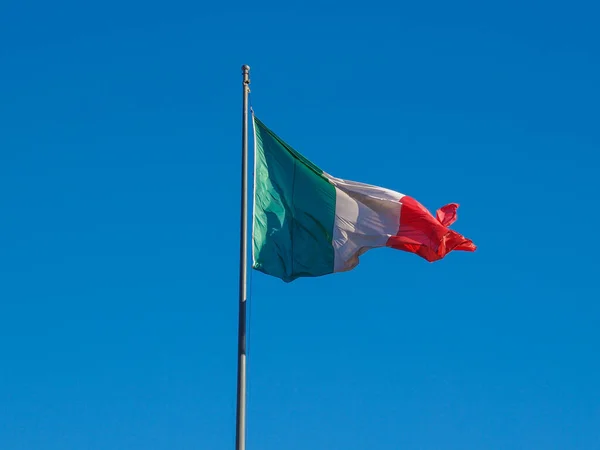 Bandeira Nacional Italiana Itália — Fotografia de Stock