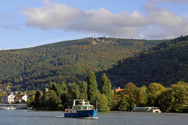 하이델 베르크 Heidelberg 남서부 네카르 도시이다 — 스톡 사진