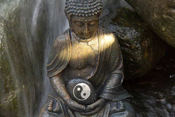 Buddhistisk Filosofi Buddha Figur — Stockfoto