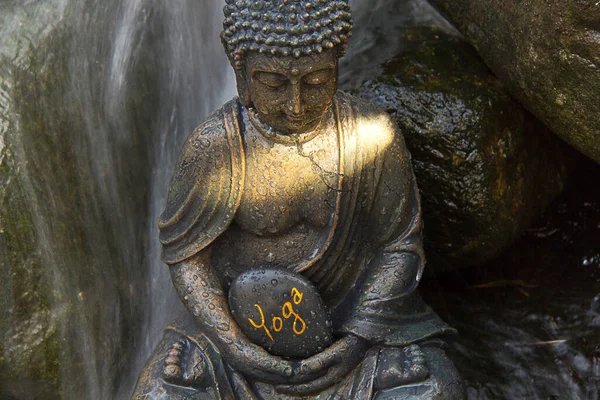 Meditation Buddhistisk Filosofi Buddha Figur — Stockfoto