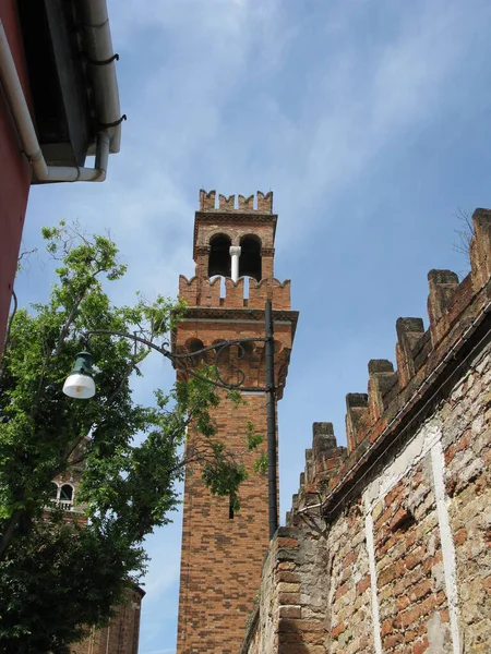 Стена Башня Мурано — стоковое фото