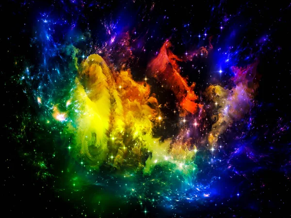 Fundal Abstract Spațiului Galaxiei — Fotografie, imagine de stoc
