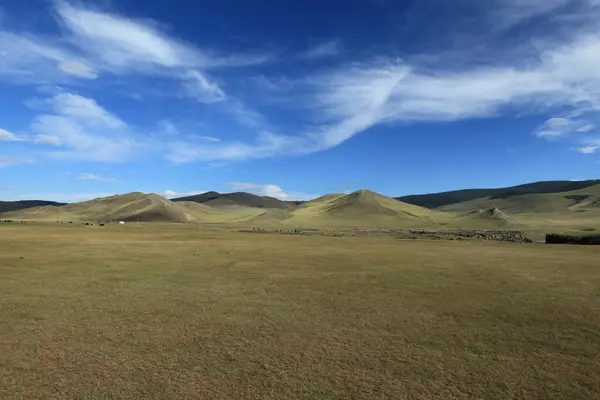 Národní Park Orkhon Údolí Mongolsku — Stock fotografie