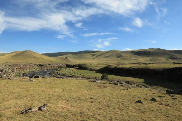 モンゴルの国立公園オルホン渓谷は — ストック写真