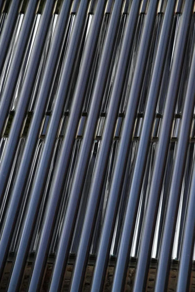 Solaranlage Sonnenerzeugung Von Strom — Stockfoto