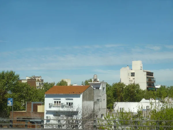 Vista Panorâmica Majestosa Cidade Urbana — Fotografia de Stock