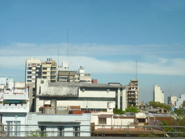 Vista Panorâmica Majestosa Cidade Urbana — Fotografia de Stock