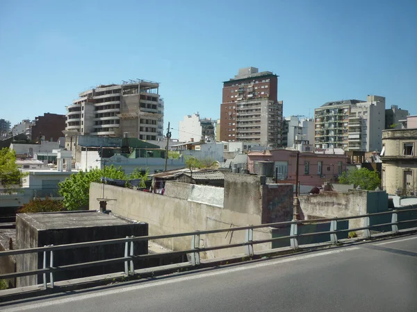 Vista Panorâmica Majestosa Cidade Urbana — Fotografia de Stock