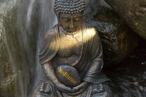 Буддизм Філософія Будда Фігурка — стокове фото