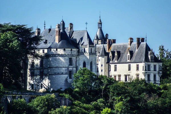 Chambord Kastély Található Loir Cher Franciaország Egy Nagyon Jellegzetes Francia — Stock Fotó