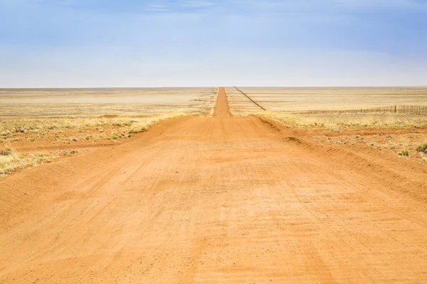 Špinavá Cesta Obzoru Namibii Jižní Afrika — Stock fotografie