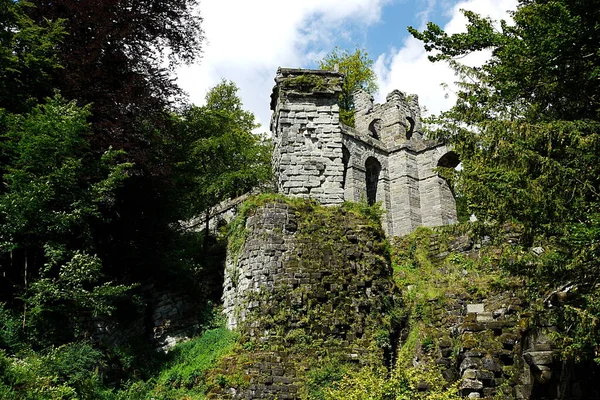 Brunnen Bergpark Wilhelmshhe Kassel — Stockfoto