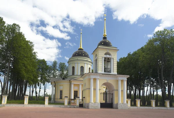 Templo Natividad Theotokos Aldea Talezh Región Moscú Rusia —  Fotos de Stock