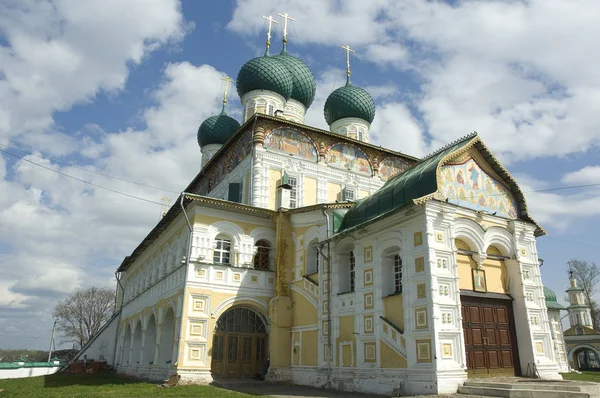 Katedrála Kristova Vzkříšení Tutaevu Rusko — Stock fotografie