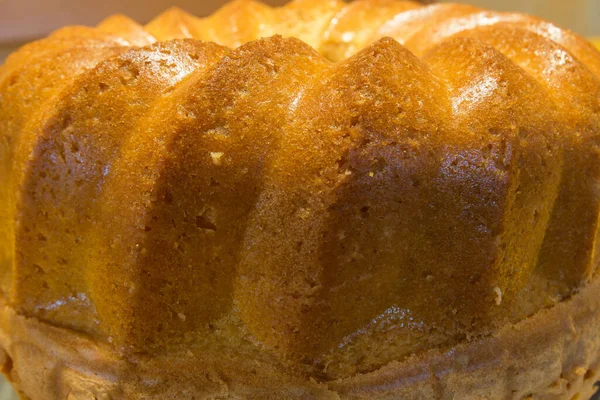 Запечений Яєчний Пиріг Свіжий Сковороді — стокове фото