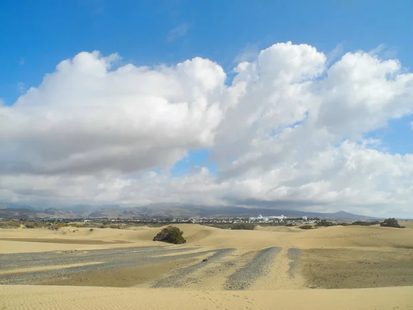 Duna Areia Maspalomas Gran Canaria — Fotografia de Stock