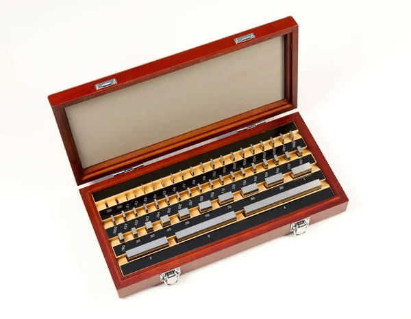 Gauge Block Set Gauge Block Set — Stock fotografie