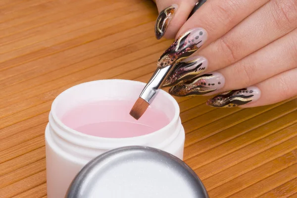 Closeup Female Hands Manicure — Stock Photo, Image