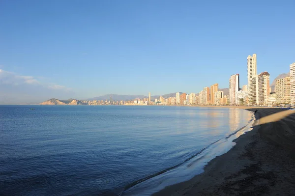 Benidorm Spanyolország Városa — Stock Fotó