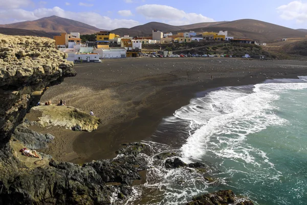 Black Beach Ajuy Fuerteventura — Stock Photo, Image